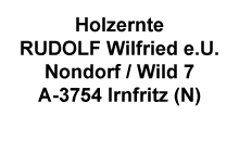 RUDOLF Wilfried e.U.