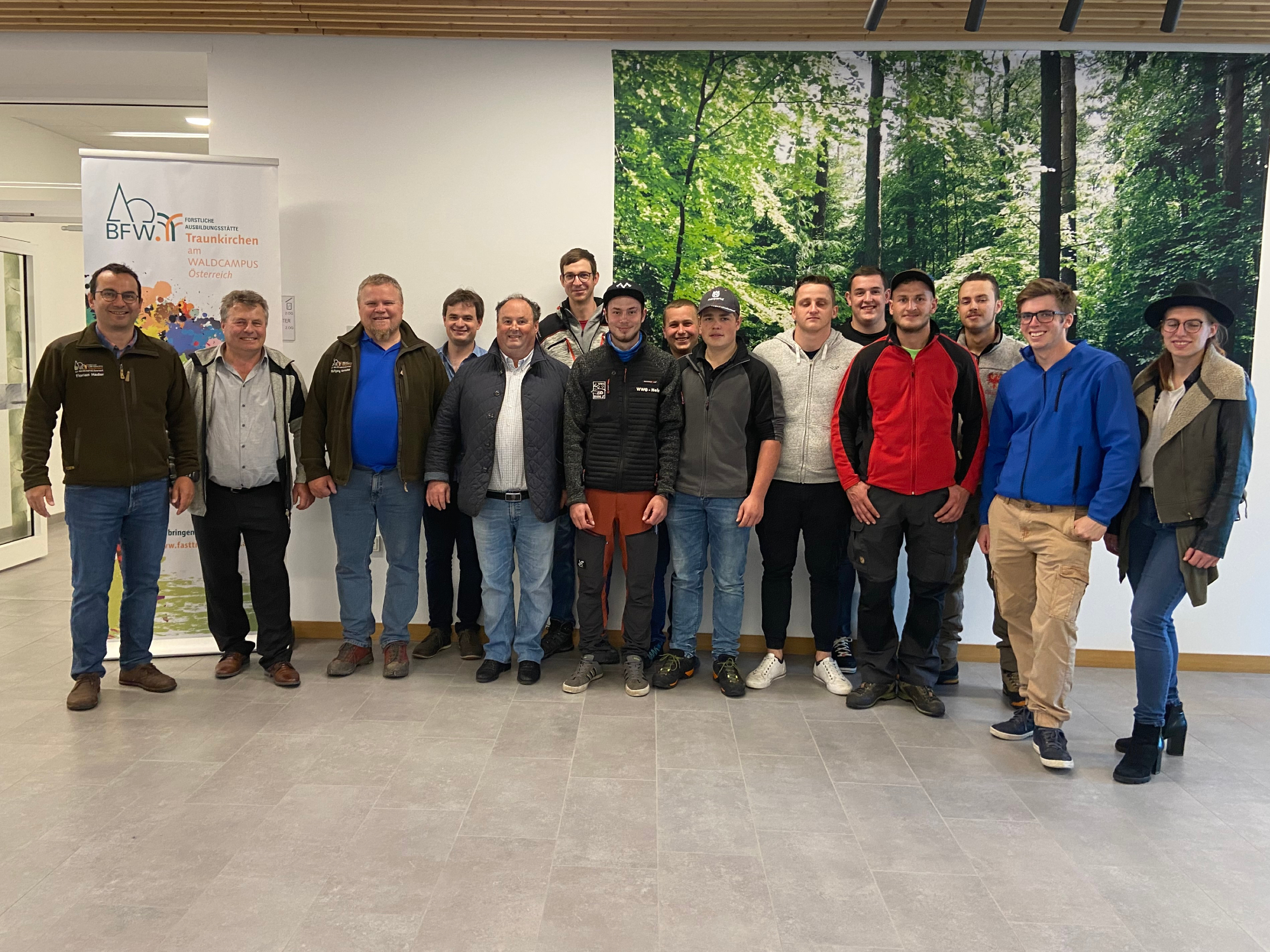 Neue Forsttechniker/in in Ausbildung