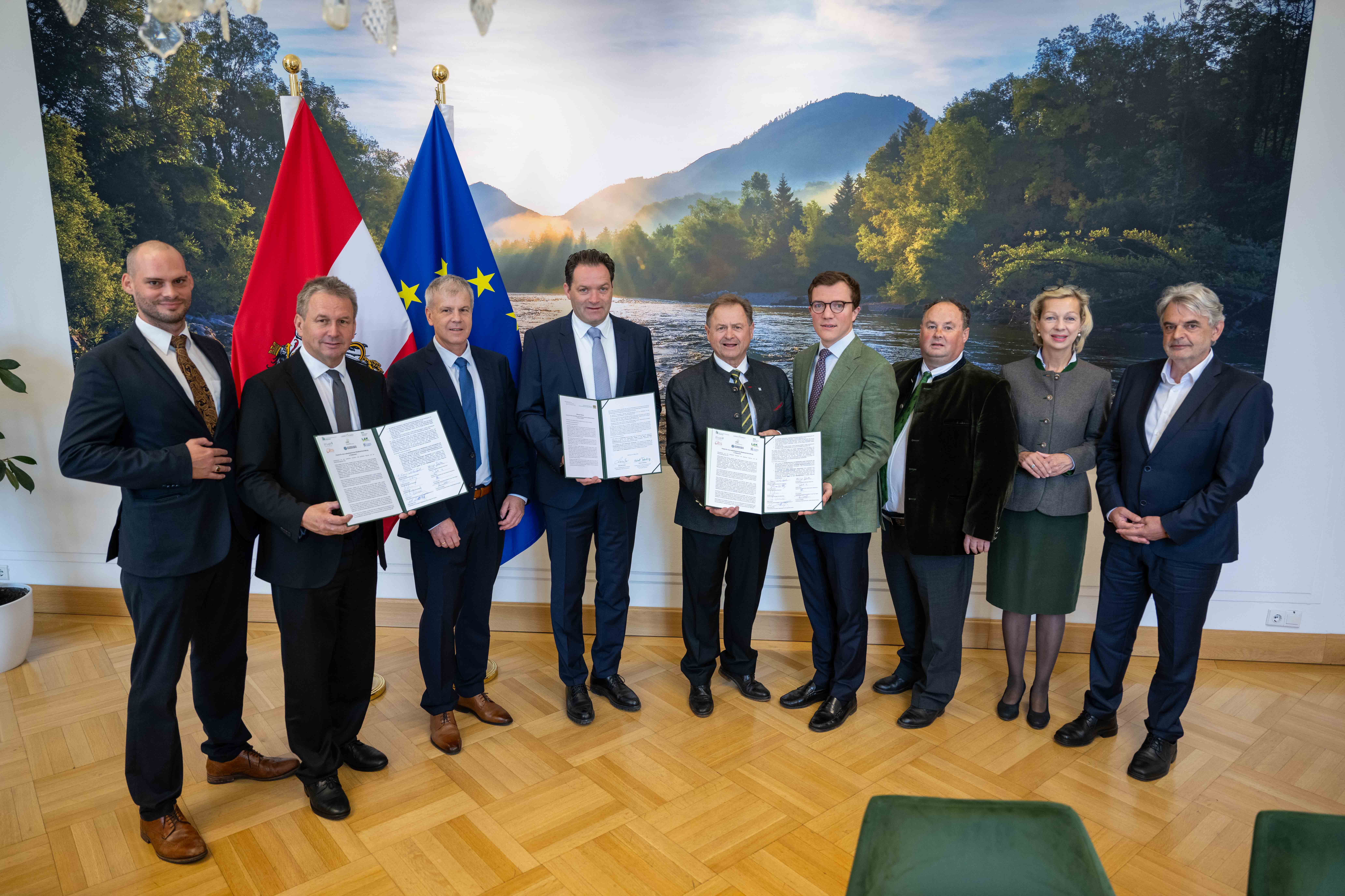 Termin am 11.6.2024 im Bundesministerium für Land- und Forstwirtschaft, Regionen und Wasserwirtschaft