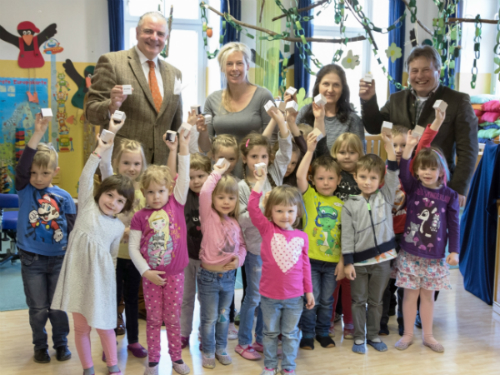 Besuch im Kindergarten St. Oswald bei Eibiswald